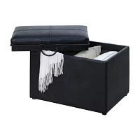 Designs 4 Comfort Accent Storage Ottoman