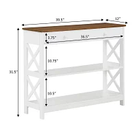 Convenience Concepts Oxford 1-Drawer Console Table