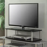 Turner Two-Tier Swivel TV Stand