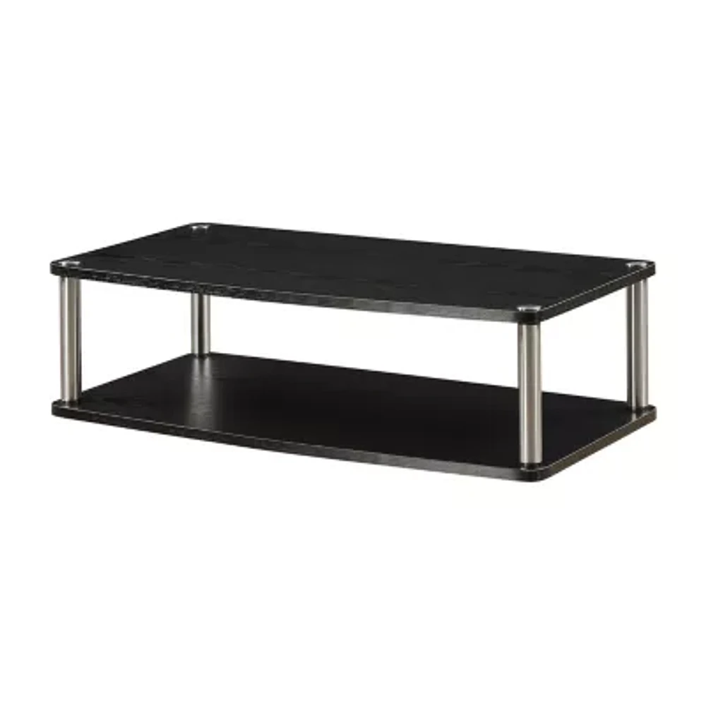 Turner Two-Tier Swivel TV Stand