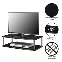 Turner Two-Tier Swivel TV Stand