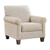 Signature Design By Ashley Valerani Stripe Accent Chair