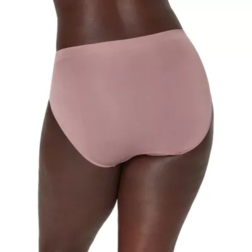 Bali Comfort Revolution Average + Full Figure Seamless High Cut Panty 303j