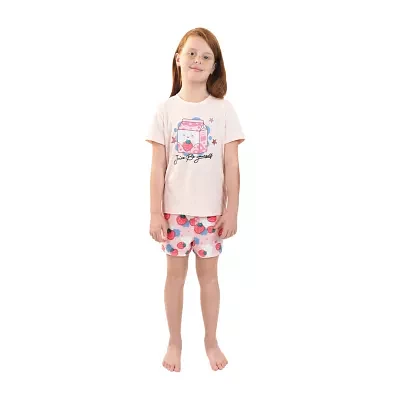 Dots & Dreams Little Big Girls 2-pc. Pajama Set