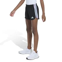 adidas Mesh Big Girls Mid Rise Running Short