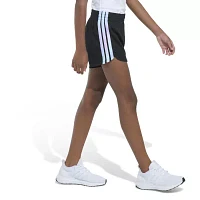 adidas Mesh Big Girls Mid Rise Running Short