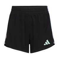 adidas Mesh Big Girls Mid Rise Running Short