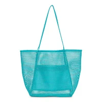 Mixit Open Weave Mesh Tote Bag
