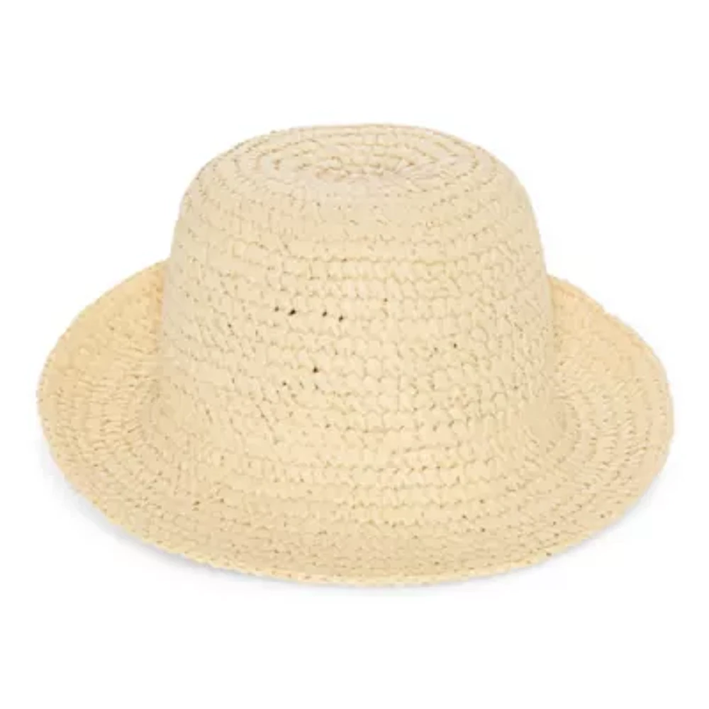 a.n.a Classic Straw Womens Cloche Hat