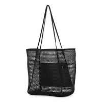 Mixit Open Weave Mesh Tote Bag