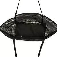 Mixit Open Weave Mesh Tote Bag