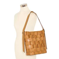 a.n.a Cynthia Woven Bucket Bag