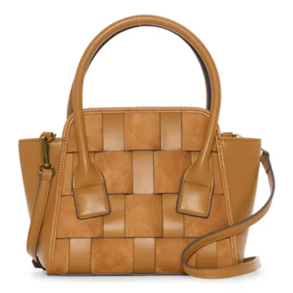 a.n.a Cynthia Woven Mini Satchel