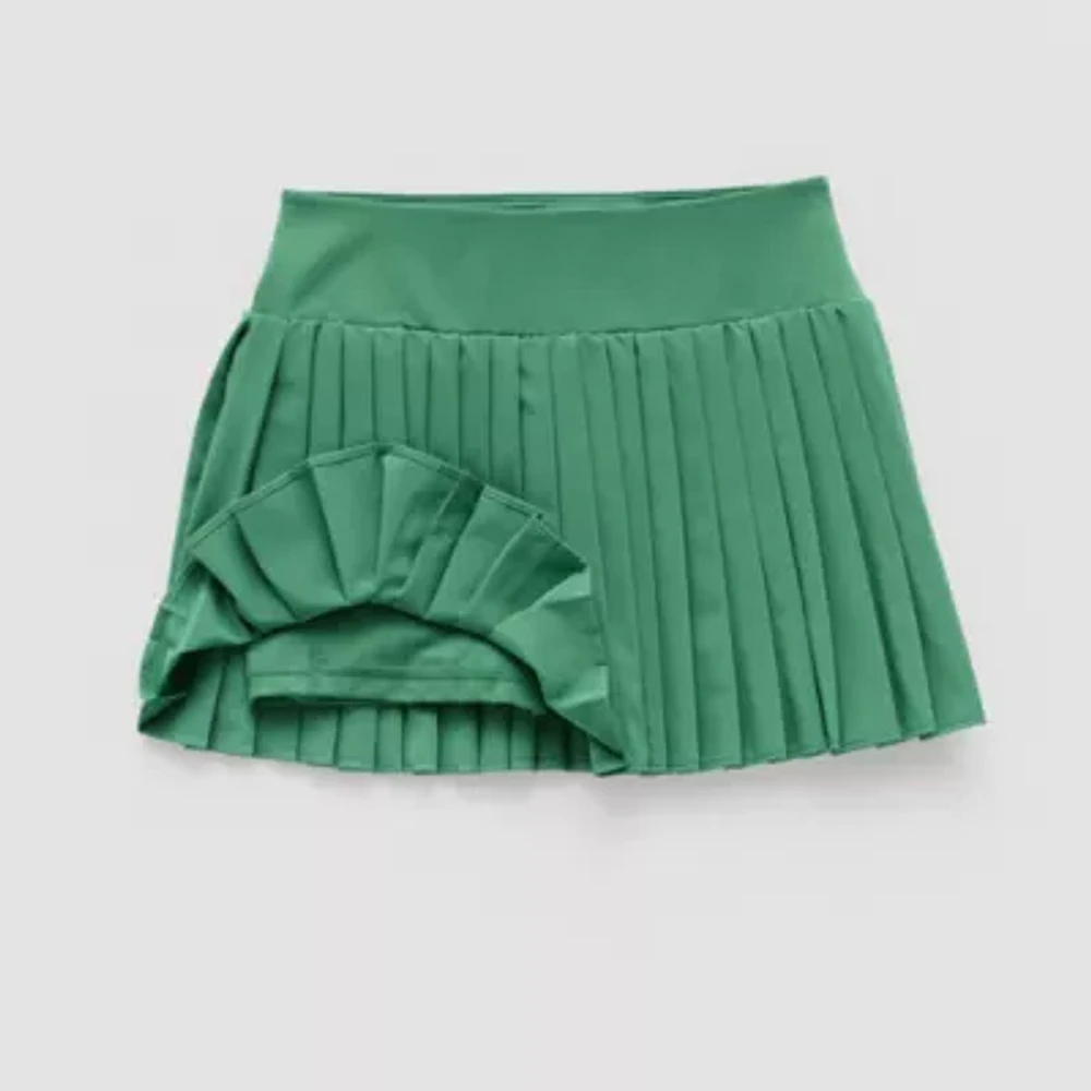 Xersion Woven Pleated Little & Big Girls Skort