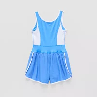 Xersion Little & Big Girls Sleeveless Romper