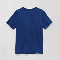 Thereabouts Little & Big Boys Adaptive Crew Neck Short Sleeve Graphic T-Shirt