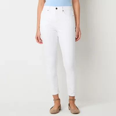 a.n.a Womens High Rise Skinny Ankle Fit Jean