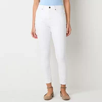 a.n.a Womens High Rise Skinny Ankle Fit Jean