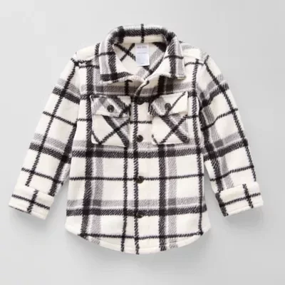 Okie Dokie Toddler & Little Boys Lightweight Shirt Jacket