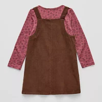 Okie Dokie Toddler & Little Girls Sleeveless Jumper