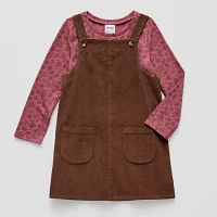 Okie Dokie Toddler & Little Girls Sleeveless Jumper