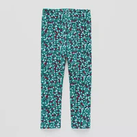 Okie Dokie Toddler & Little Girls Fleece Skinny Full Length Leggings