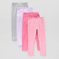 Okie Dokie Toddler & Little Girls 4-pc. Full Length Leggings