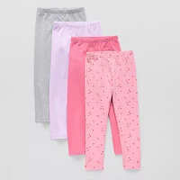 Okie Dokie Toddler & Little Girls 4-pc. Full Length Leggings