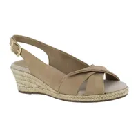 Easy Street Womens Maureen Wedge Sandals