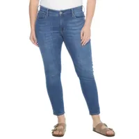 a.n.a - Plus Womens Mid Rise Skinny Jean