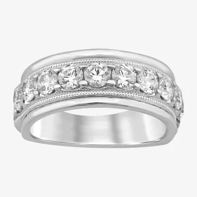 5MM 2 CT. T.W. Natural White Diamond 10K Gold Wedding Band