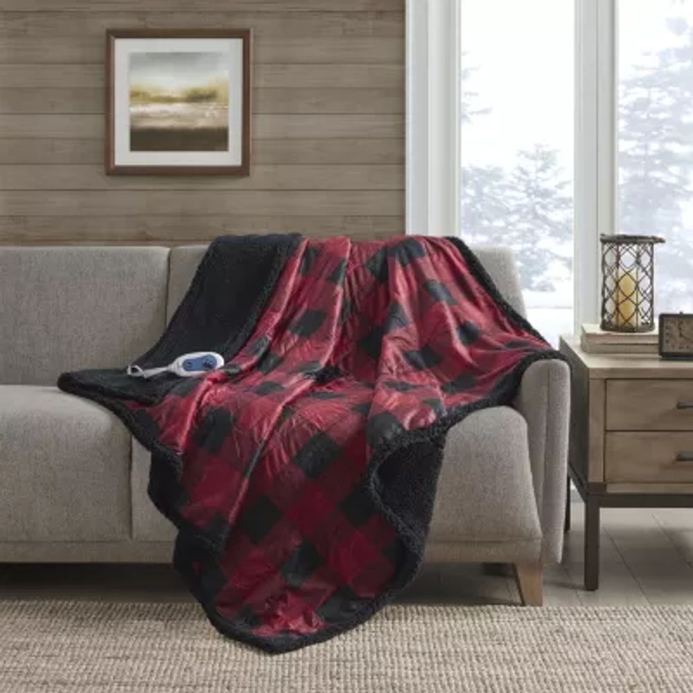 Woolrich Linden Lightweight Electric Throw