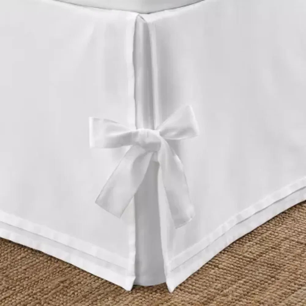 Laura Ashley Solid Tailored 16" Bed Skirt