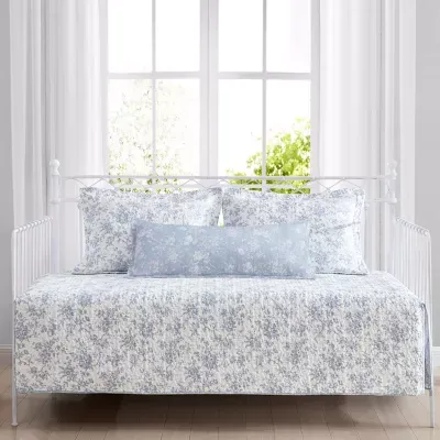 Laura Ashley Walled Garden Floral Daybed Cover Set