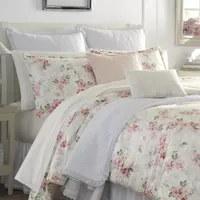 Laura Ashley Wisteria Floral Midweight Comforter