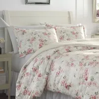 Laura Ashley Wisteria Floral Midweight Comforter