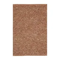 Riviera Home Terra Cotta Boucle Woven Rectangular Accent Indoor Rugs