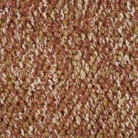 Riviera Home Terra Cotta Boucle Woven Rectangular Accent Indoor Rugs