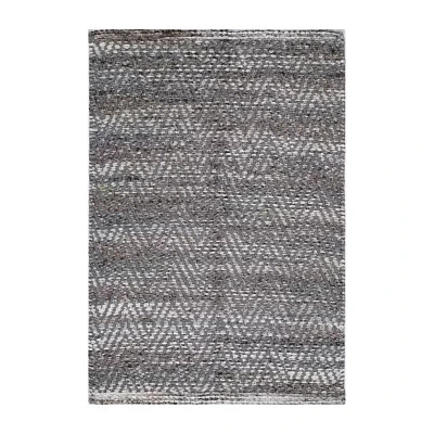 Riviera Home Rayon Chenille Woven Rectangular Accent Indoor Rugs