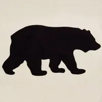 Eddie Bauer Bear Rectangular Throw Pillow