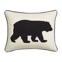 Eddie Bauer Bear Rectangular Throw Pillow