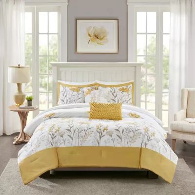 Harbor House Meadow 5-pc. Midweight Comforter Set