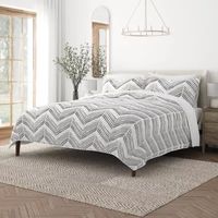 Casual Comfort Chevron Reversible Quilt Set