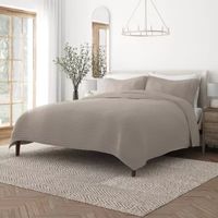 Casual Comfort Stripe Stitch Quilt Set
