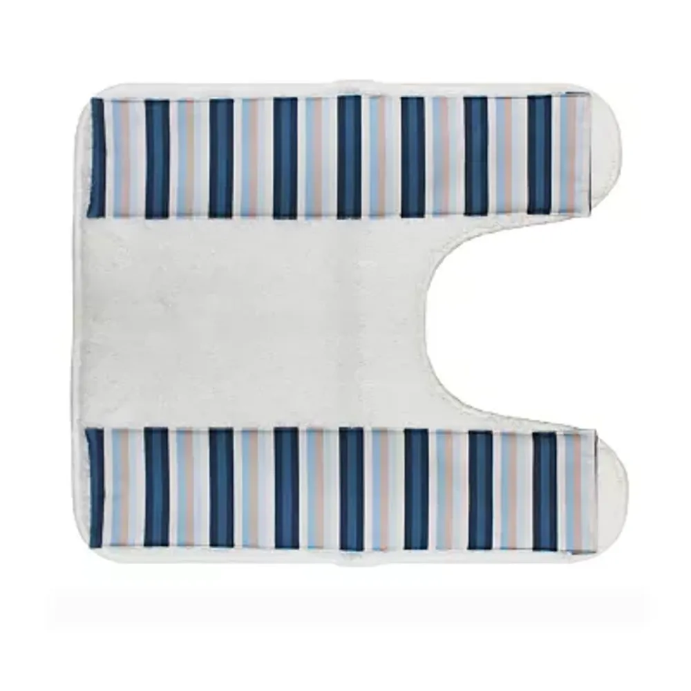 Popular Bath Beautifly Bath Contour Rug