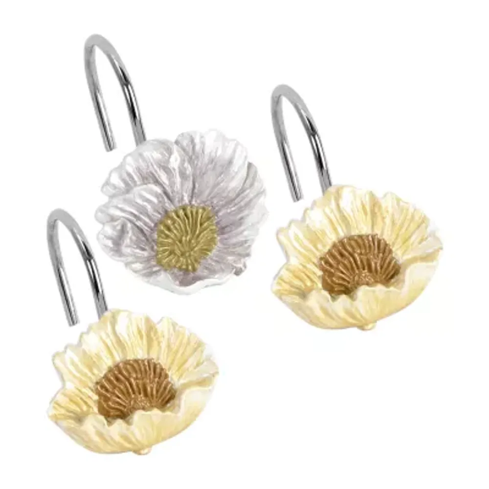 Popular Bath Poppy Fields Shower Curtain Hooks