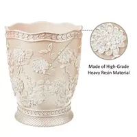 Popular Bath Rose Vine Waste Basket