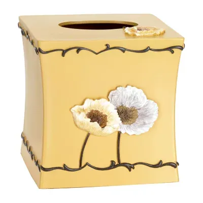 Popular Bath Poppy Fields Tissue Box Cover