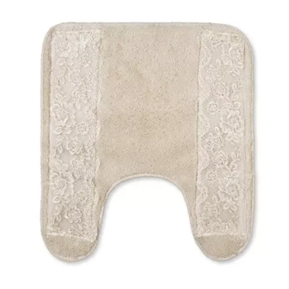 Popular Bath Rose Vine Bath Contour Rug