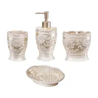 Popular Bath Rose Vine 4-pc. Bath Accessory Sets